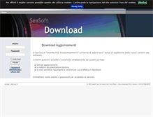 Tablet Screenshot of download.seasoft.it